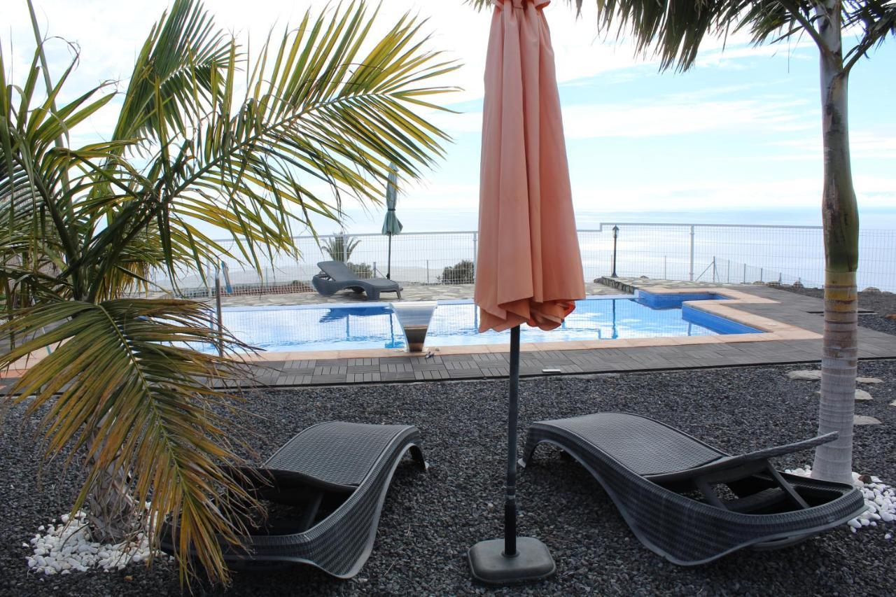 Vivienda Vacacional Capellania Con Piscina Tijarafe Exterior foto